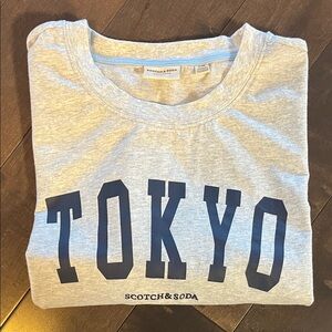 Scotch & Soda Light Graphic Tee L/G